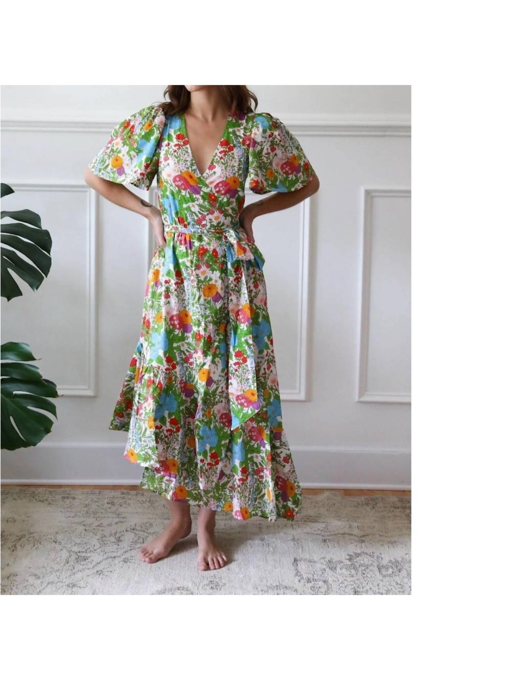 Mille Helena Dress in Summer Garden